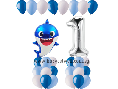 Baby Shark Theme Balloon Value Package Baby Shark Theme Balloon Value Package